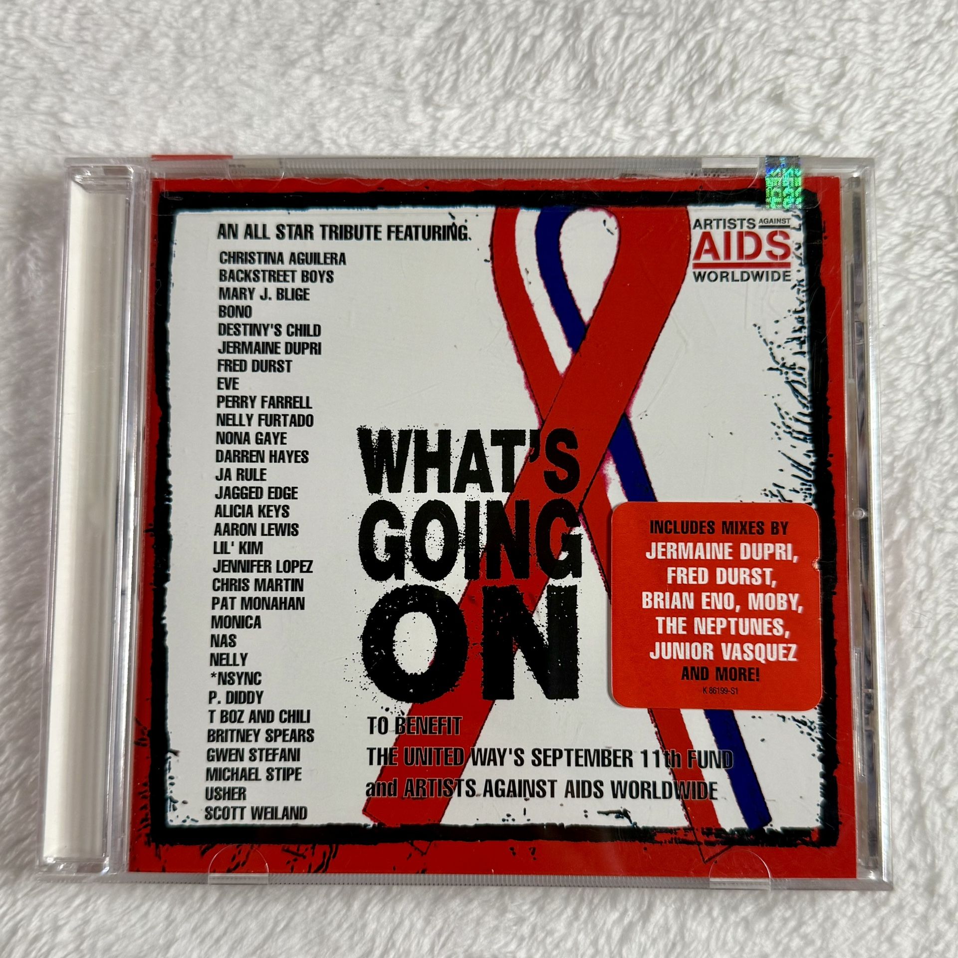 What’s Going On All-Star Tribute CD – 2001 Artists Against AIDS Worldwide Album