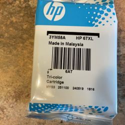 HP 67XL  TRI-COLOR CARTRIDGE