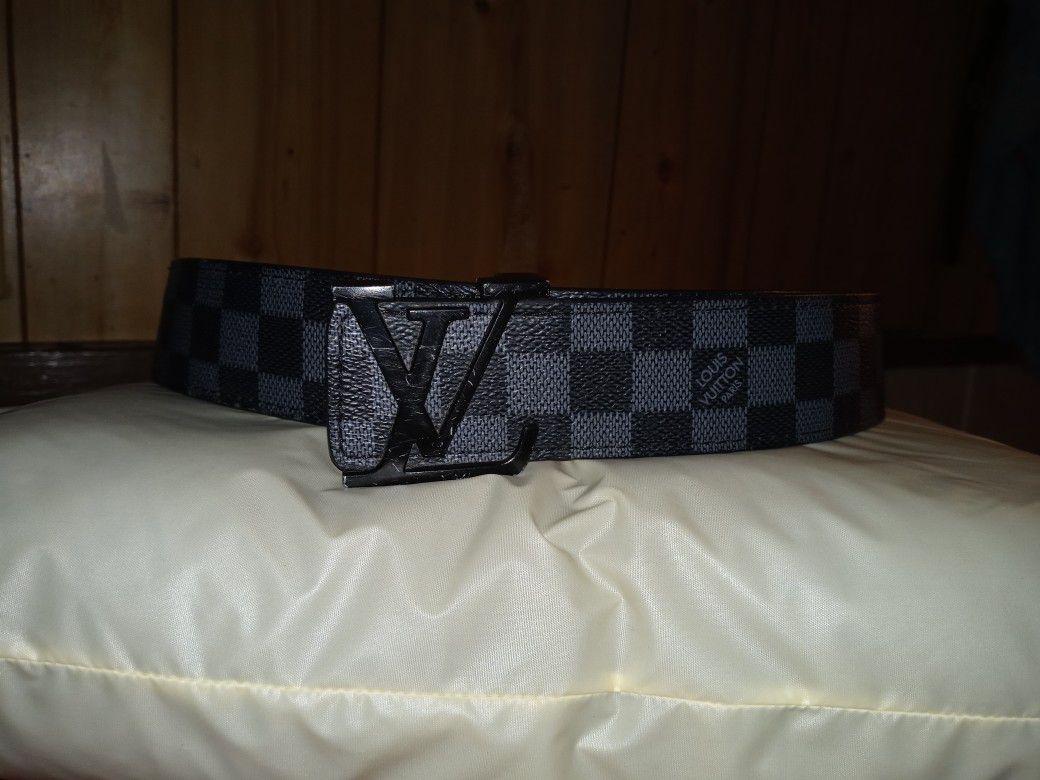 Genuine leather Louis Voitton belt