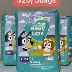Pampers easy up size 4T/5T