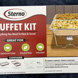 Sterno Buffet Kit