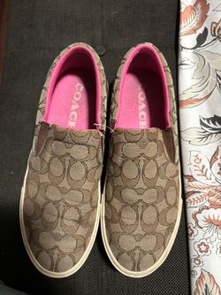 Coach Signature Slip-On Sneakers