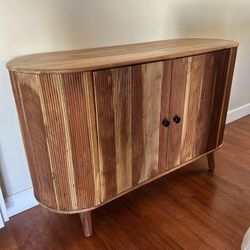 Wooden Console Cabinet