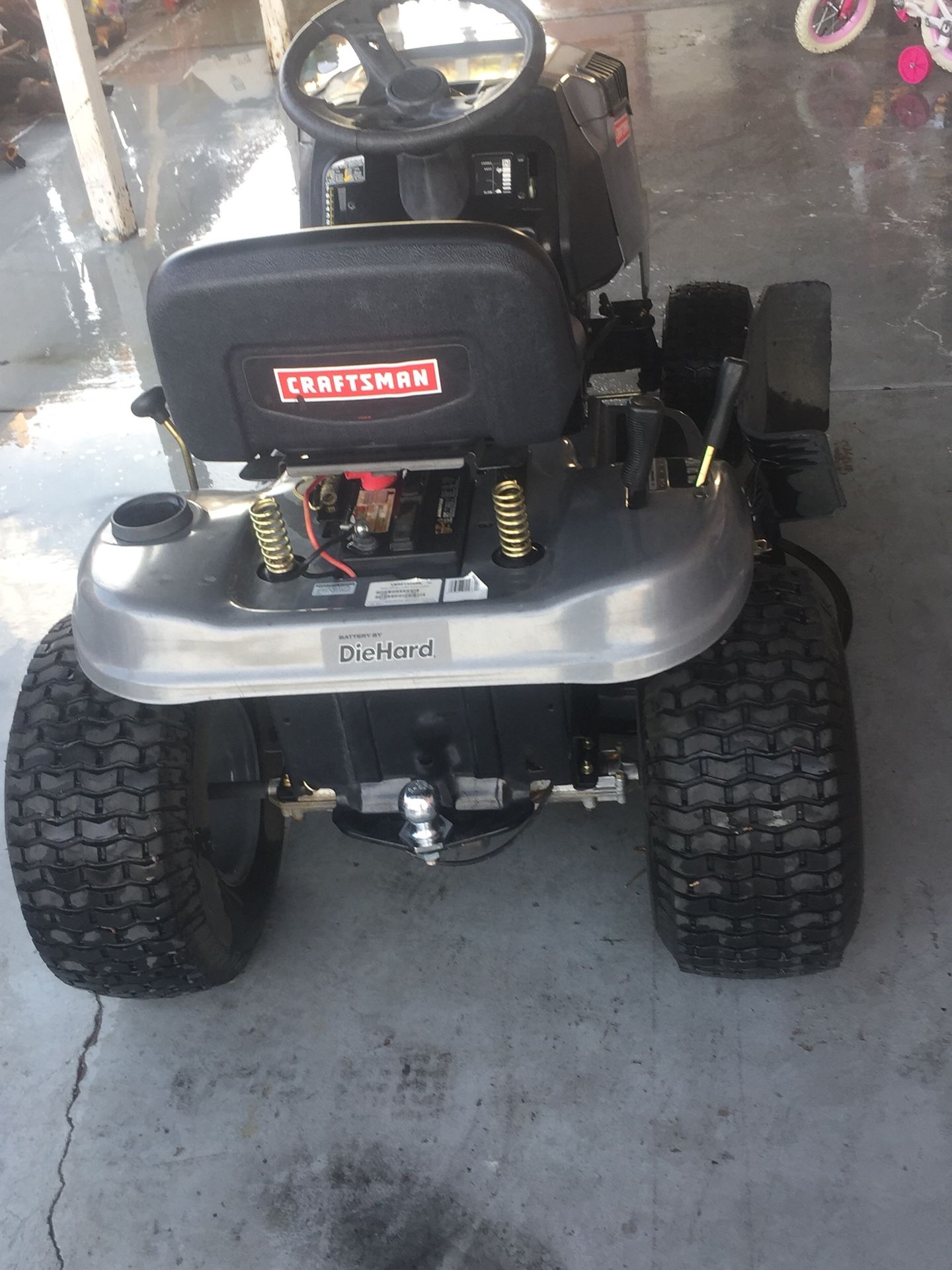Craftsman 500cc 17.5 online hp riding mower