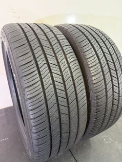 215 45 18  Kumho  Ecsta Sport A/S  2 Used Tires 85% Life 