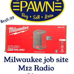 Milwaukee Job Site M12 Radio