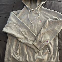 Champion Sweatshirt Hoodie Size Large