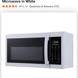 Vissani 1.7 cu. ft. 1000-Watt Over the Range Microwave in White