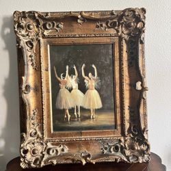 Oil Painting Purchased At A Gallery 