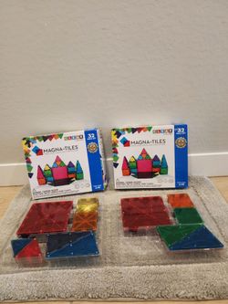 Clear Colors Magna Tiles