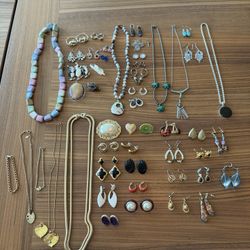 51 Piece Vintage Jewelry Lot 