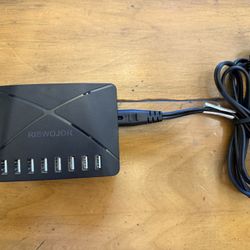 Riswojor 8-port USB Multiport Charging Station