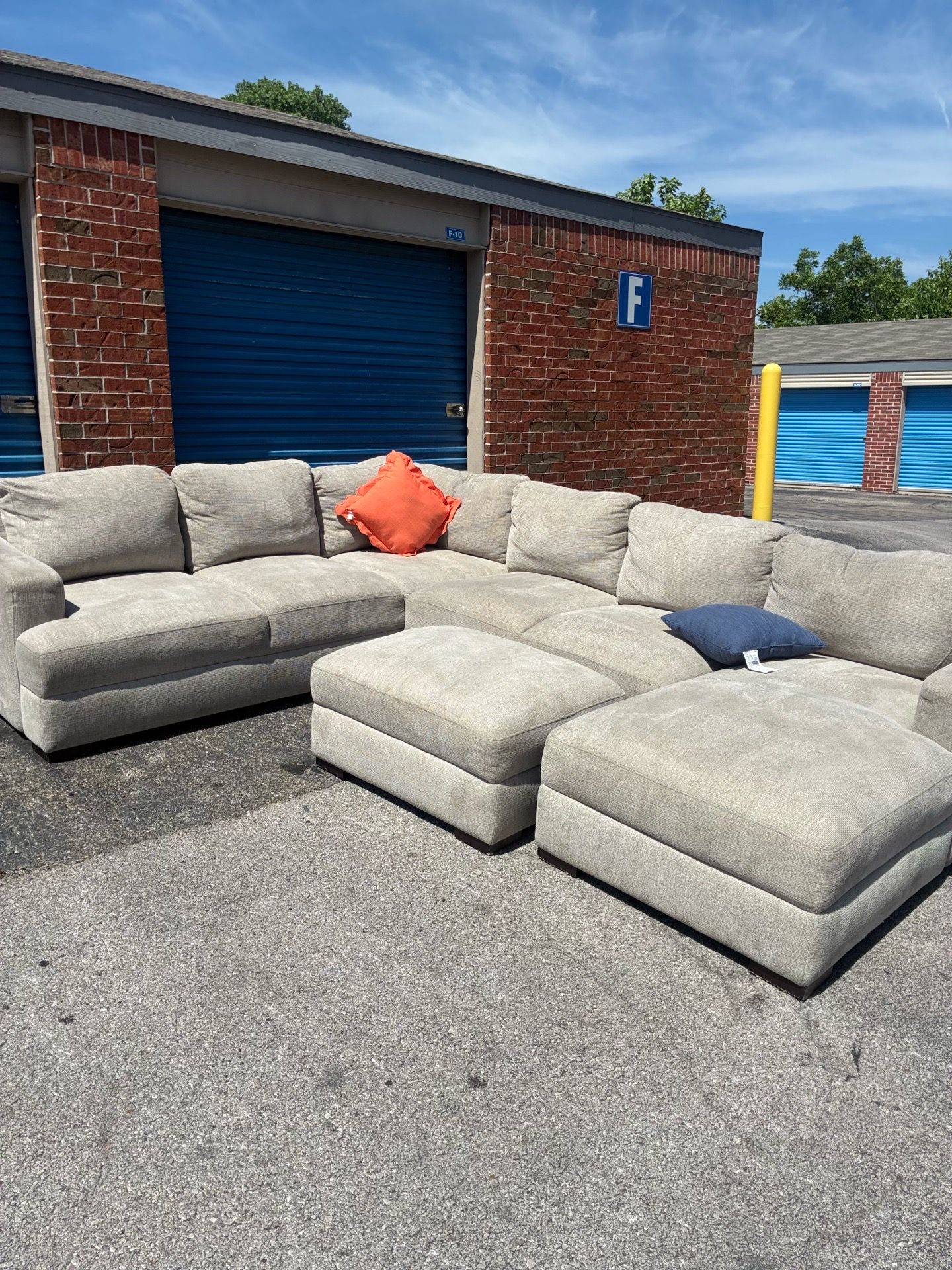 3 pieces Huge Oversized Sectional - Must Go ASAP
