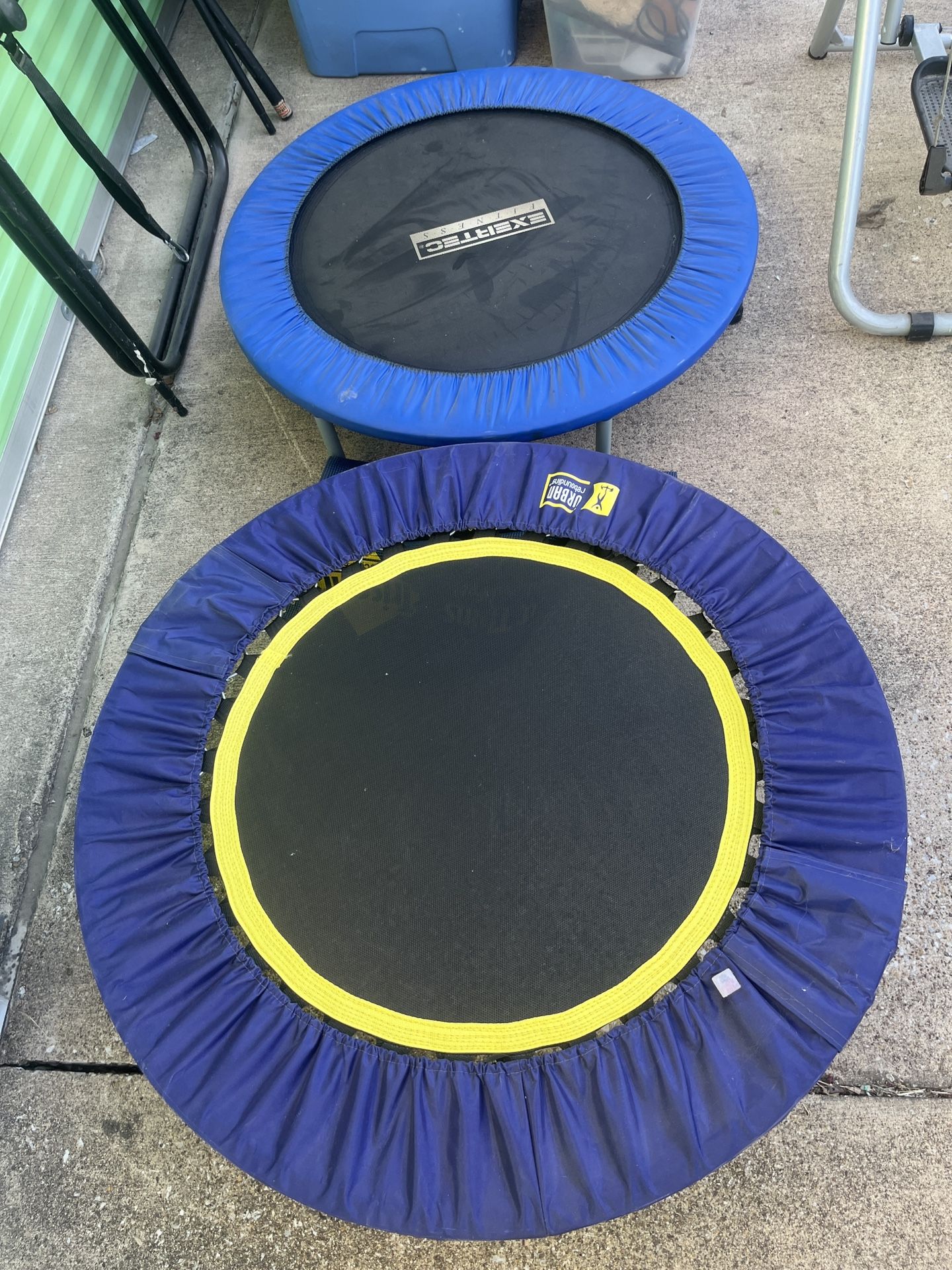Trampolines $75 Each Or Both For $140