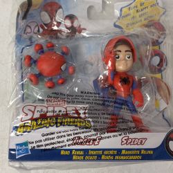 Spidey and His Amazing Friends Hero Reveal 2-Pack, 4-Inch Marvel Action Figures 