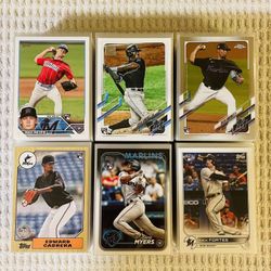 Miami Marlins 400 Card Baseball Lot! Rookies, Prospects, Parallels, Short Prints, Variations & More!