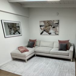 Custom Down Alternative Sectional by ICON
