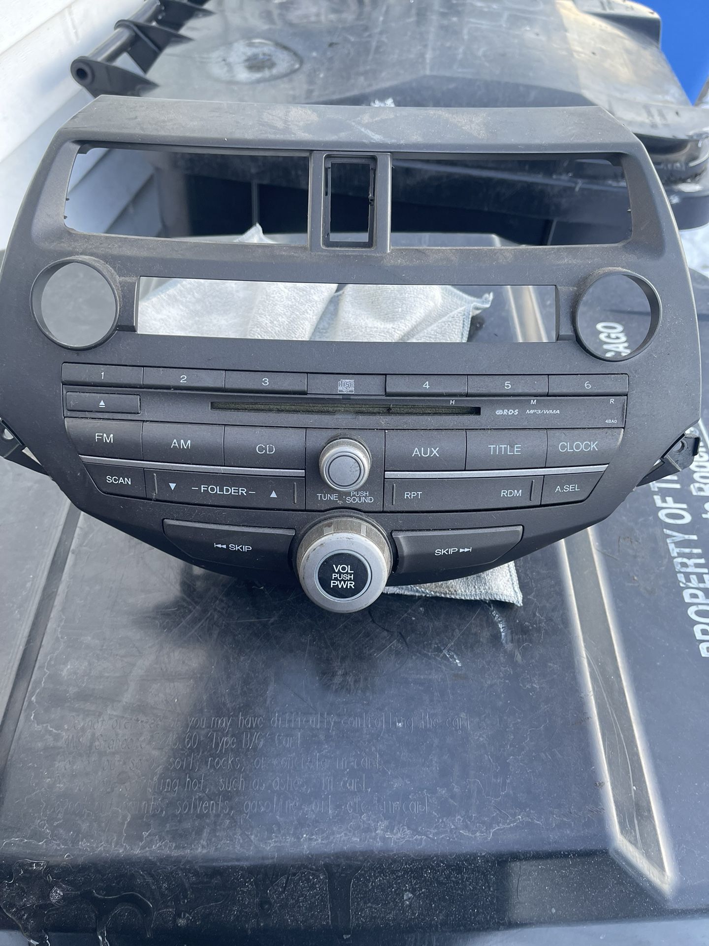 Honda Accord 2009-2012 Radio Unit 