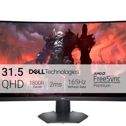 Dell Curves Gaming Monitor