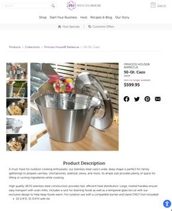 Princess House Barbecue