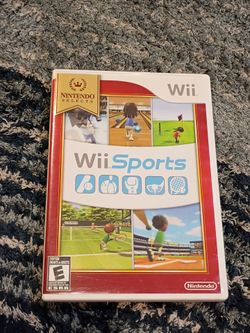 Nintendo Wii sports game.
