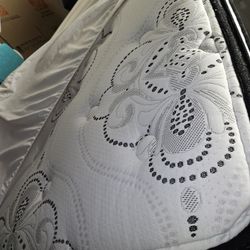 Full Mattress $90 bed frame $90 box spring $30 end tables $70/each etc