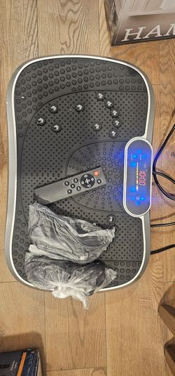Vibration Plate Exercise Machine, Lymphatic Drainage Machine for Weight Loss, Lymphatic Drainage & Muscle Recovery,