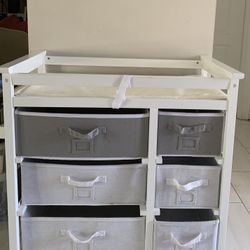 Baby Dresser With Changing Table