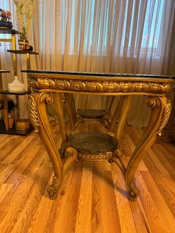 Beautiful Gold End Tables