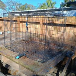 WIRE DOG CAGES