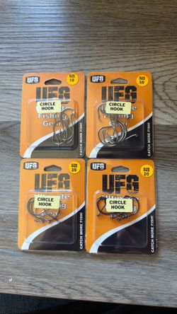 4 packs of Catfish hooks