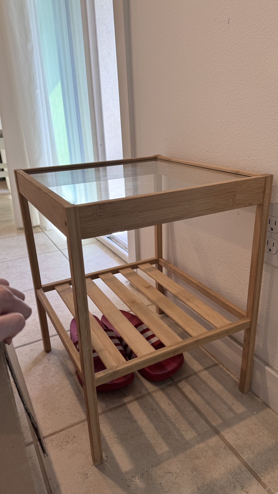 ikea nightstand/side desk