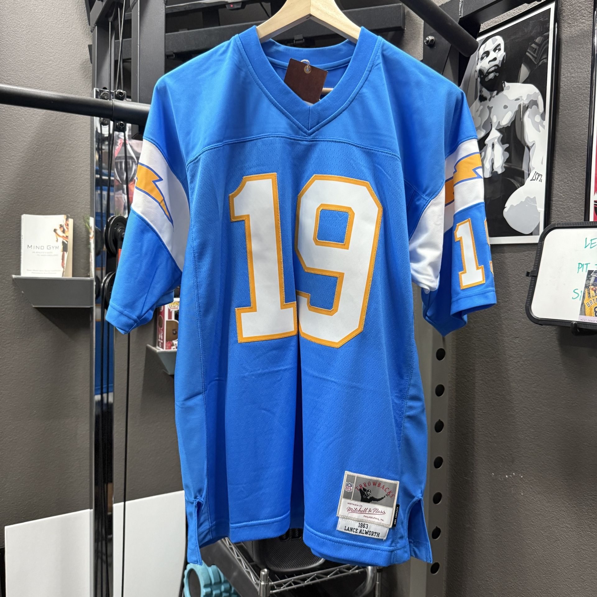 Mens Mitchell & Ness NFL LEGACY JERSEY CHARGERS 1963 LANCE ALWORTH Large L
