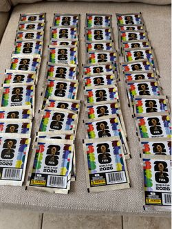 40 Packs Panini World Cup 2026 Stickers (7 stickers each)
