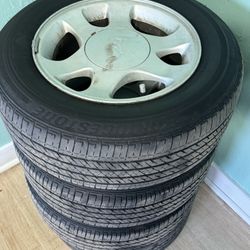 Original Mustang Wheels With Tires