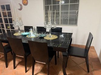 A&X dining set, original price was over 10k