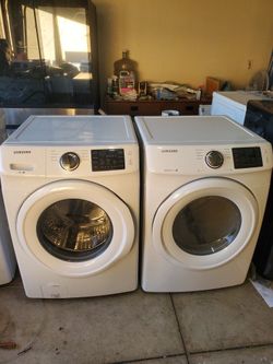 Samsung Set Washer And Dryer