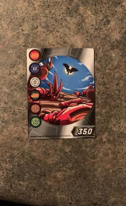 350 HSP MAGNETIC BAKUGAN CARD