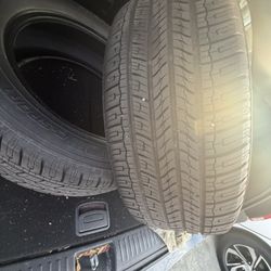 245/55R19 All-Season Tires – Good Tread