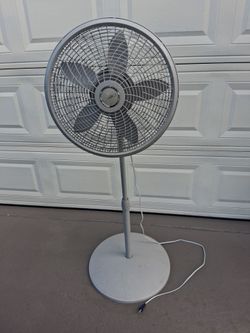 Oscillating lasko uprightfan. Four and a half feet tall, $35