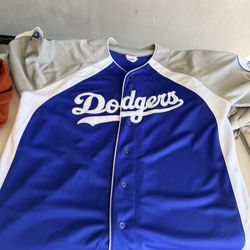 Men’s Dodger Button Up 