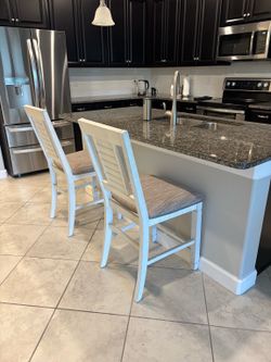 Ashley Furniture Counter Height Chairs – Set of 2