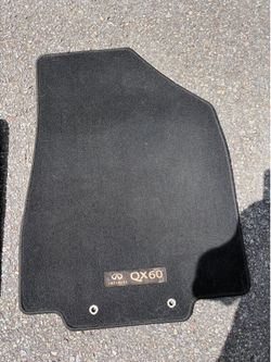 Infinity QX60 carpeted floor mats
