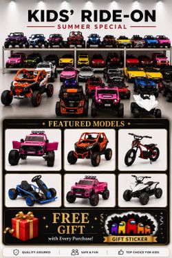 Summer Special✅ Electric Kids Ride-on