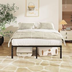 VINGLI 14 Inch King Bed Frame
