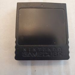 Official Nintendo GameCube Black Memory Card 251 Blocks (DOL-014) Genuine OEM