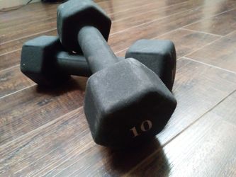 10 pound Dumbbell set for fitness starters