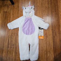 Hyde & EEK! Boutique Infant Plush Unicorn Halloween Costume Size 6-12 Months