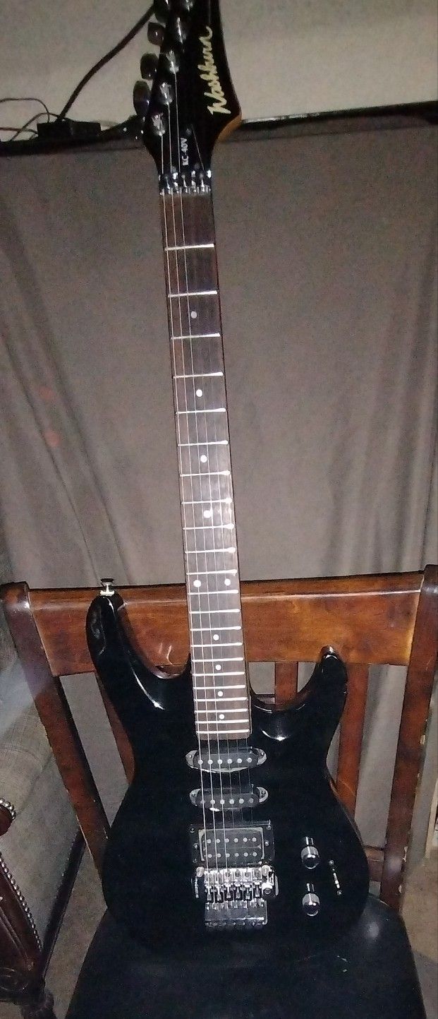Washburn KC-40V , Black, 22 Fret