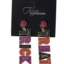 TRICK or TREAT Halloween Dangle Earrings